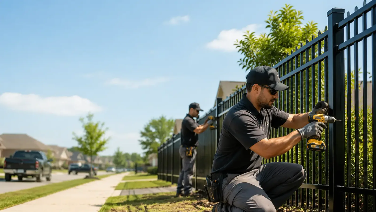 Metal Fence Installation in North Dakota
